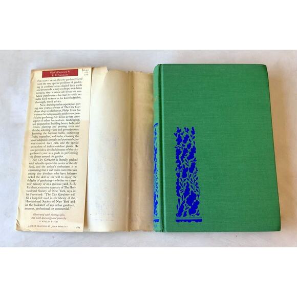 Vintage 1964 City Gardener 1st Ed HC Book Rooftop Terrace Balcony DJ Illus Truex - Picture 6 of 16